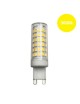 Lampadina led attacco G9 7w 75D luce bianca fredda naturale calda alta luminosità