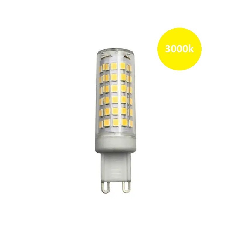 Lampadina led attacco G9 7w 75D luce bianca fredda naturale calda alta luminosità
