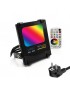 Faro per esterno IP65 RGB+W CCT da 15W faretto impermeabile multicolore con telecomando